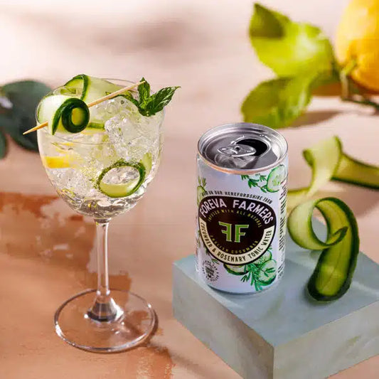 Cucumber & Rosemary Tonic Water