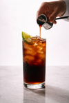 Spiced Apple Cola served over ice