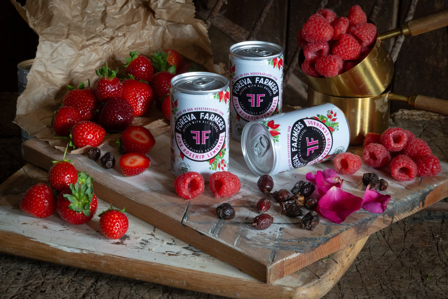 Pink Rosehip Lemonade